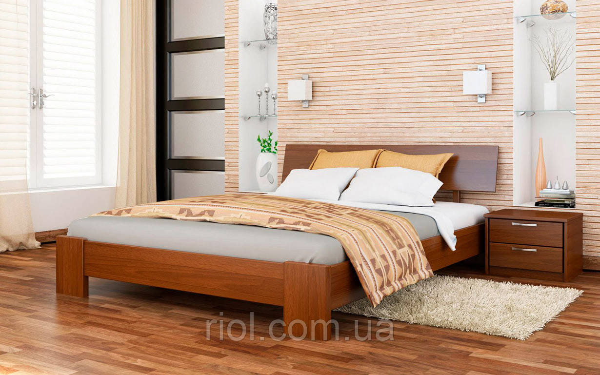 Кровать деревянная двуспальная Титан 120х200, Массив - фото 4 - id-p1384336476