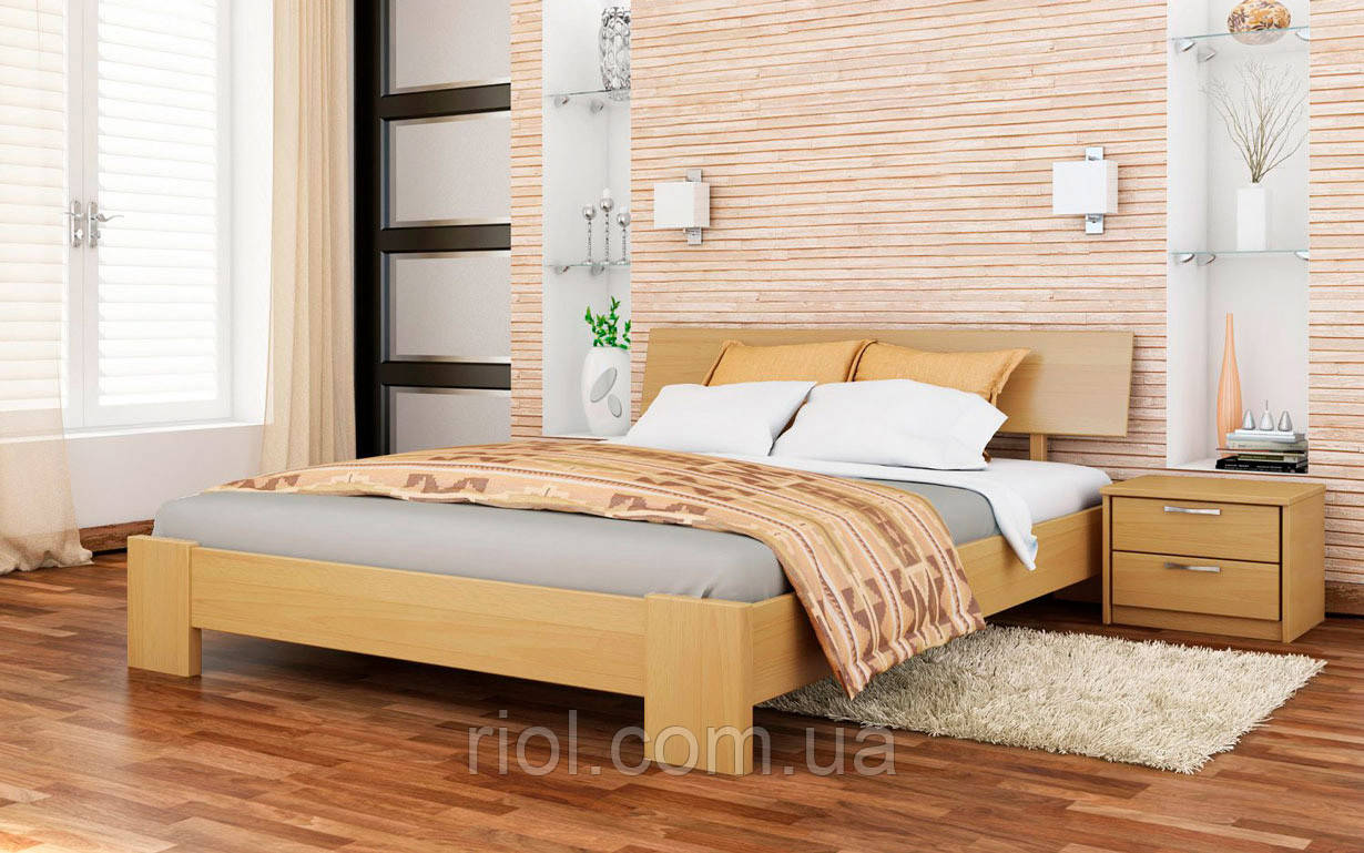 Кровать деревянная двуспальная Титан 120х200, Массив - фото 6 - id-p1384336476