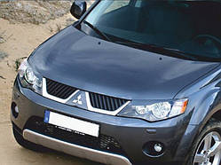 Реснички на фары Mitsubishi Outlander XL