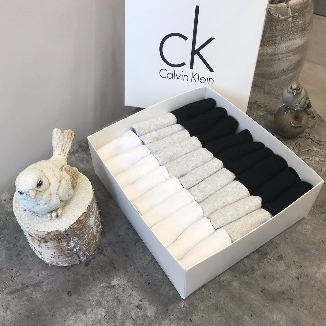 Набір чоловічих шкарпеток Calvin Klein у фірмовій коробці | 30 пар