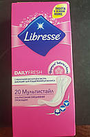 Ежедневные гигиенические прокладки Libresse Daily Fresh Multistyle, 20шт