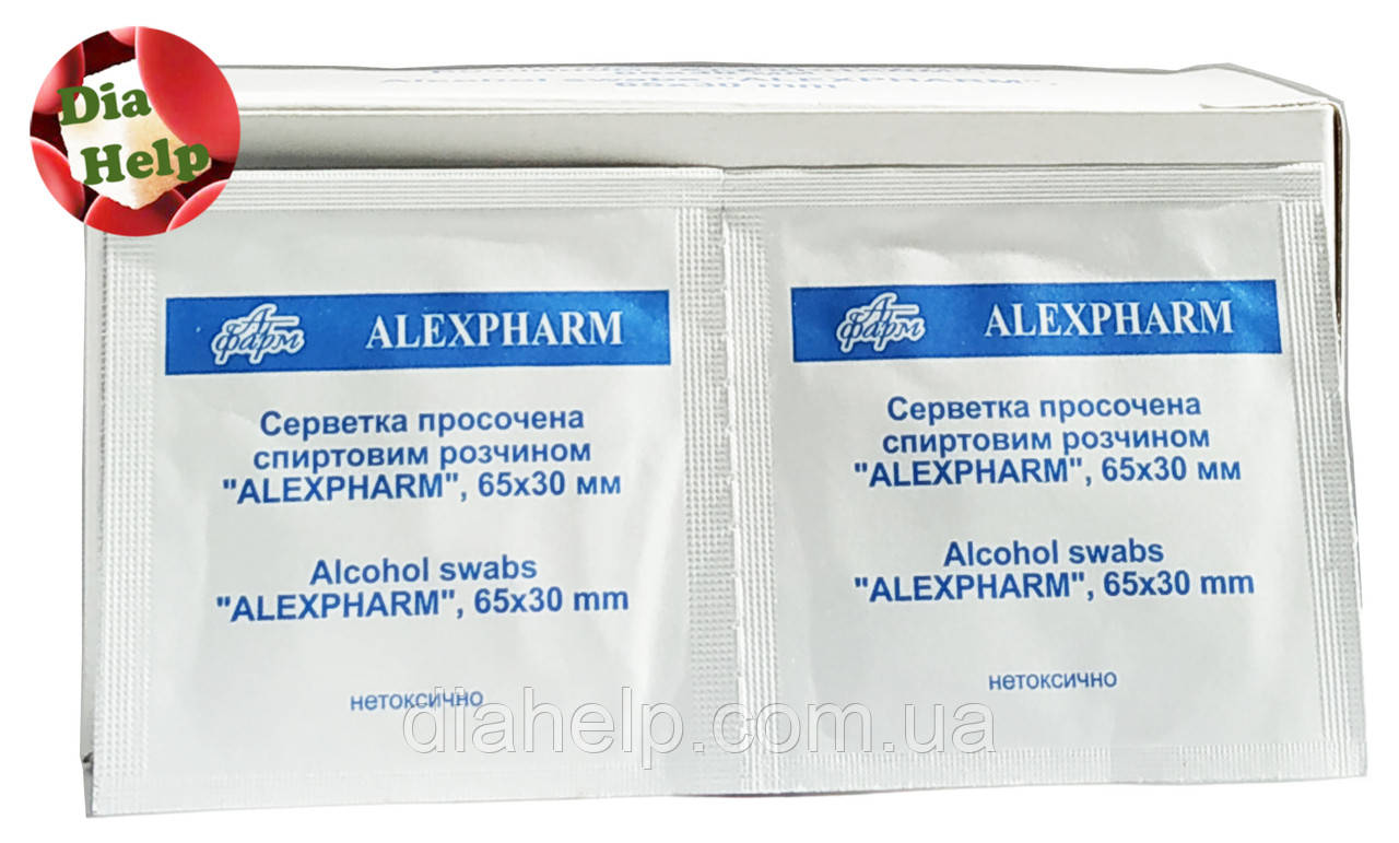 Салфетки Спиртовые Alexpharm - 10 Штук — Купить Недорого на Bigl.ua ...