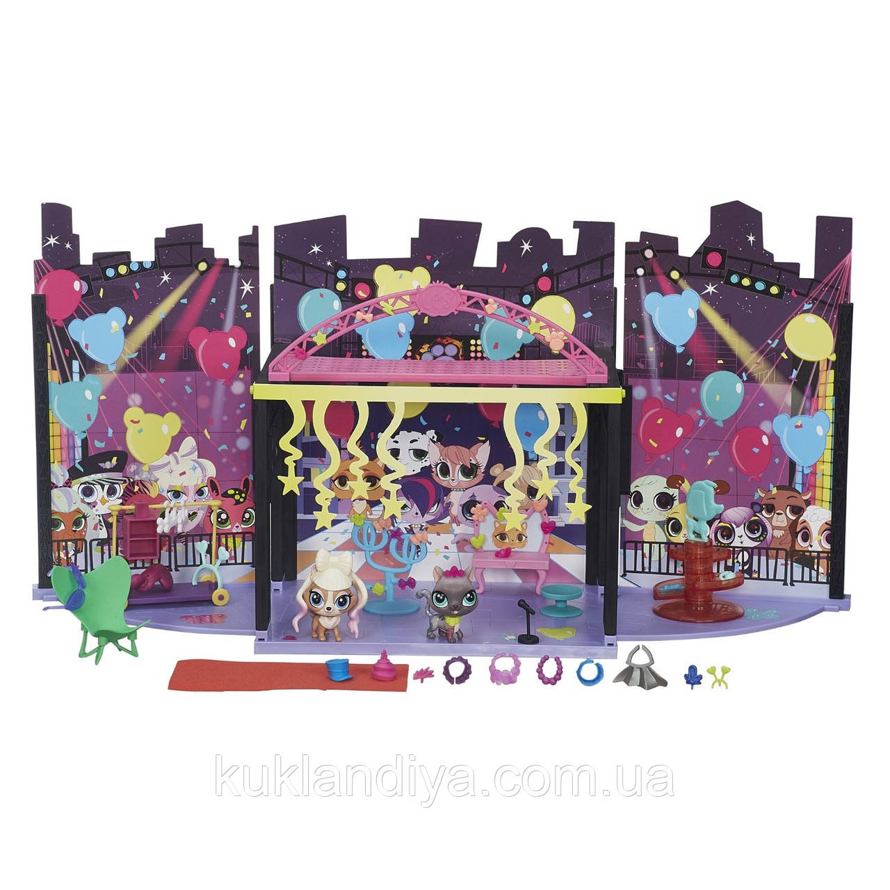 Игровой набор Littlest Pet Shop Backstage Style Сцена - фото 2 - id-p378833529