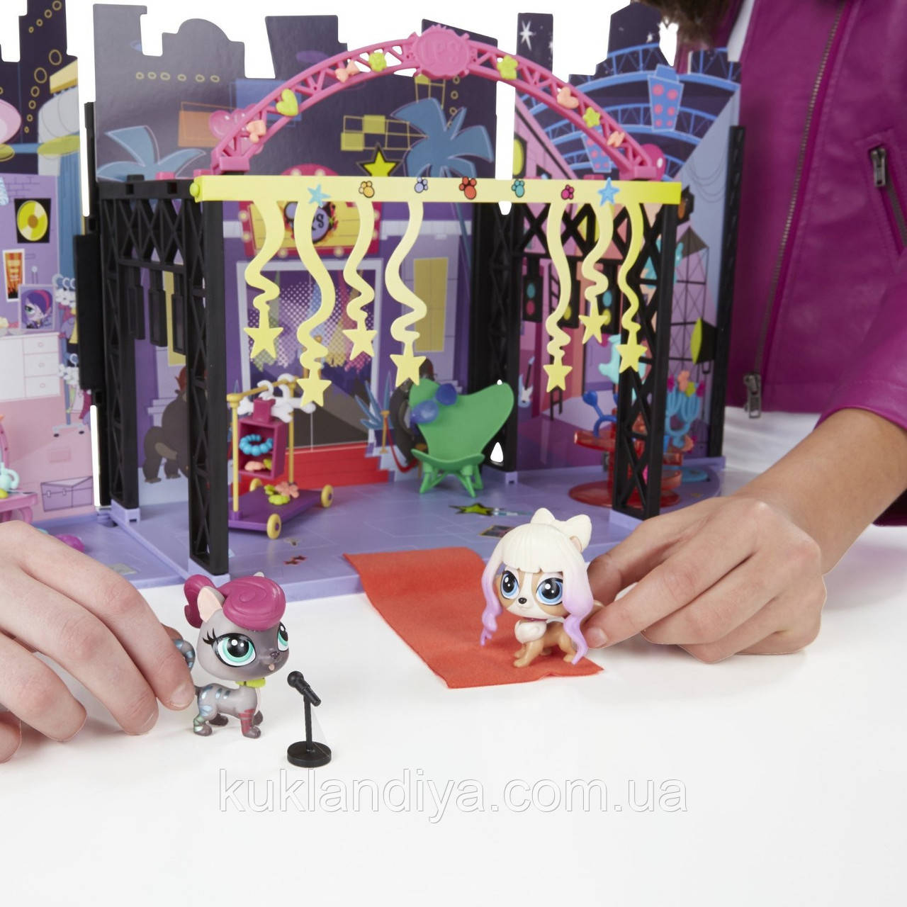 Игровой набор Littlest Pet Shop Backstage Style Сцена - фото 3 - id-p378833529