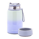 Термос харчовий обідній для супу Kamille Фіолетовий 800мл з нержавіючої сталі KM-2097, фото 10