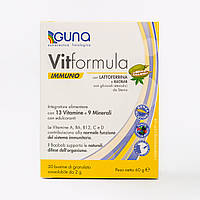 Vitformula IMMUNO дієт. добавка GUNA (Італія) 30 саше 13 Вітамінів 9 Мінералів та ін.