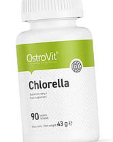 Органічна хлорела OstroVit Chlorella 90 tab, фото 5