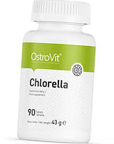 Органічна хлорела OstroVit Chlorella 90 tab, фото 4
