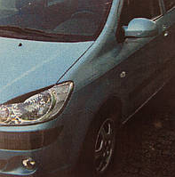 Реснички на фары Hyundai Getz 2005-