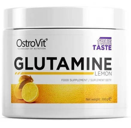 Глютамін OstroVit Glutamine 300 g апельсин, фото 4
