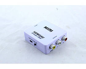Конвертер HDMI to AV (RCA) \ av 001, перехідник, перетворювач