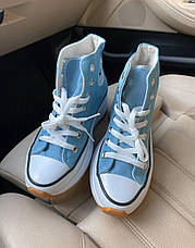 Жіночі кеди Converse Run Star Hike Platform Hi Jade Unity 172726C, фото 4