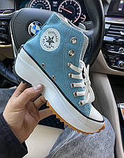 Жіночі кеди Converse Run Star Hike Platform Hi Jade Unity 172726C, фото 5