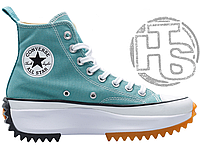 Женские кеды Converse Run Star Hike Platform Hi Jade Unity 172726C