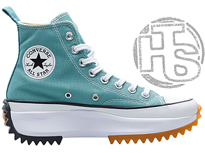 Жіночі кеди Converse Run Star Hike Platform Hi Jade Unity 172726C