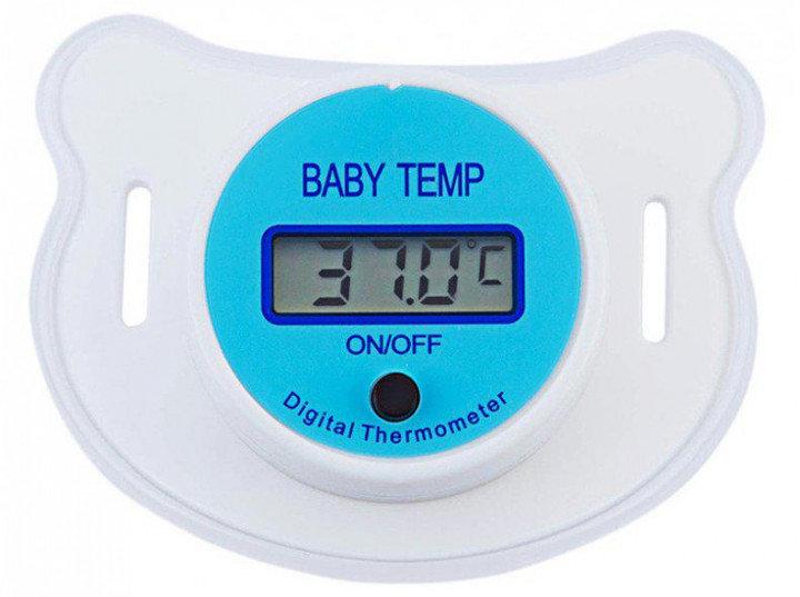 Детский цифровой электронный соска-термометр градусник Baby Temp Pacifier - фото 3 - id-p1614105224