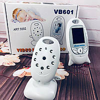 Відеоняня Baby Monitor VB - 601 на акумуляторах з двостороннім зв'язком