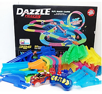 Детская игрушечная дорога DAZZLE TRACKS,гоночная трасса, Детская автодорога187 деталей