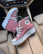 Жіночі кеди Converse Run Star Hike Platform Hi Lotus Pink ALL08268, фото 4