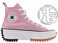 Женские кеды Converse Run Star Hike Platform Hi Lotus Pink ALL08268