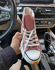 Жіночі кеди Converse Run Star Hike Platform Hi Lotus Pink ALL08268, фото 6