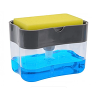 Дозатор для моющего средства SOAP PUMP SPONGE CADDY