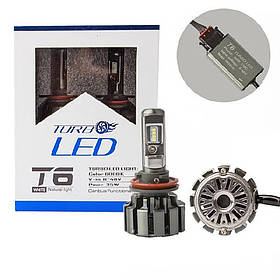 Комплект автомобільних LED ламп T6 H11 TurboLed