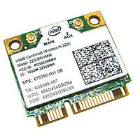 Wi-fi+BT модуль HalfSize Mini pcie для HP! Intel Centrino Wireless-N 2230 2230bnhmw 802.11 b,g,n , 300Mbps б/у