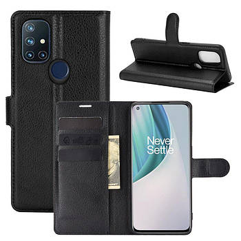 Чохол-книжка Litchie Wallet для OnePlus Nord N10 Black