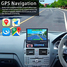 Автомагнітола 1DIN із висувним екраном 7188А MP5 Android GPS 2/16 GB, фото 3