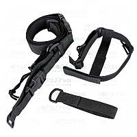 Триточковий ремінь Condor 3 point sling Black