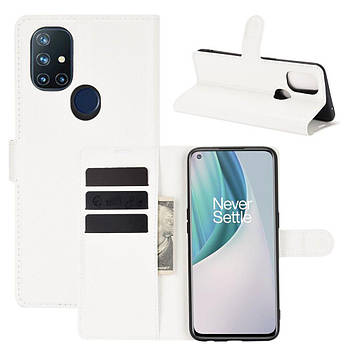 Чохол-книжка Litchie Wallet для OnePlus Nord N10 White