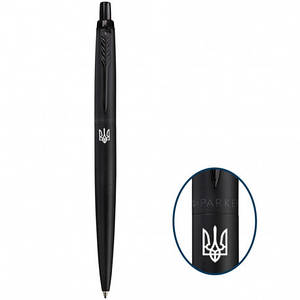 Ручка кулькова Parker JOTTER 17 XL Monochrome Black BT BP Тризуб