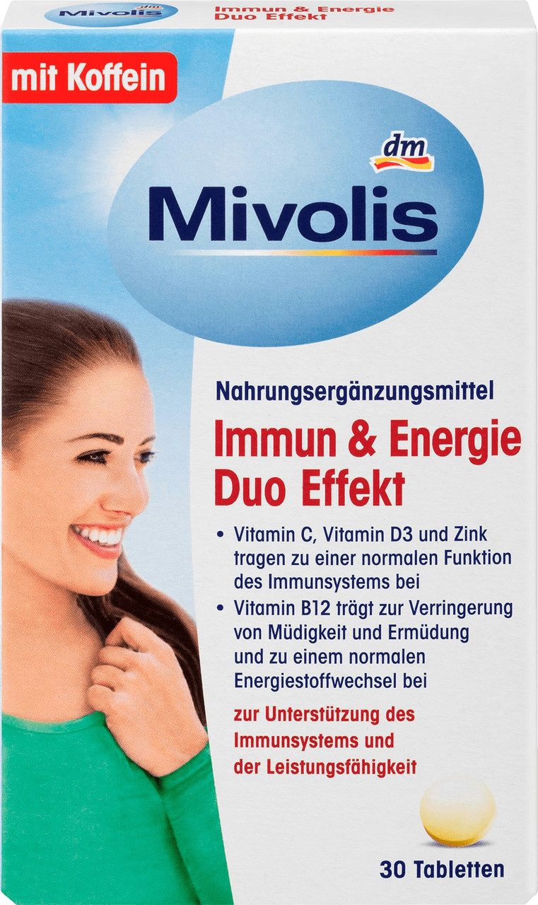 Витамины Mivolis Immun & Energie Duo Effekt 30 St., 25,9 g