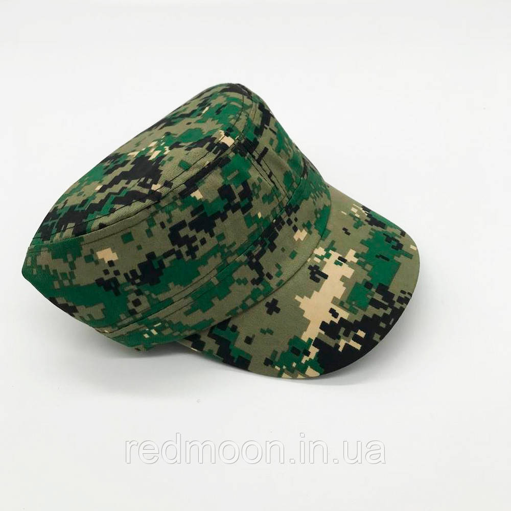 Кепка летняя военная, армейская кепка ВСУ, Темный пиксель, кепка-кашкет - фото 3 - id-p1614107930