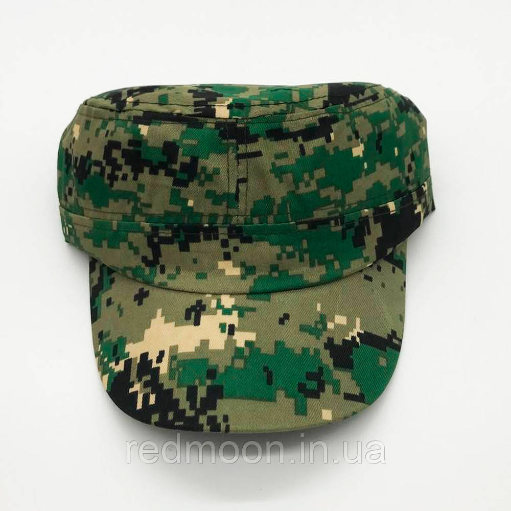 Кепка летняя военная, армейская кепка ВСУ, Темный пиксель, кепка-кашкет - фото 5 - id-p1614107930