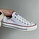 Чоловічі Кеді Converse All-Star White 41-42-43-44, фото 4