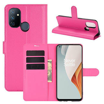 Чохол-книжка Litchie Wallet для OnePlus Nord N100 Rose