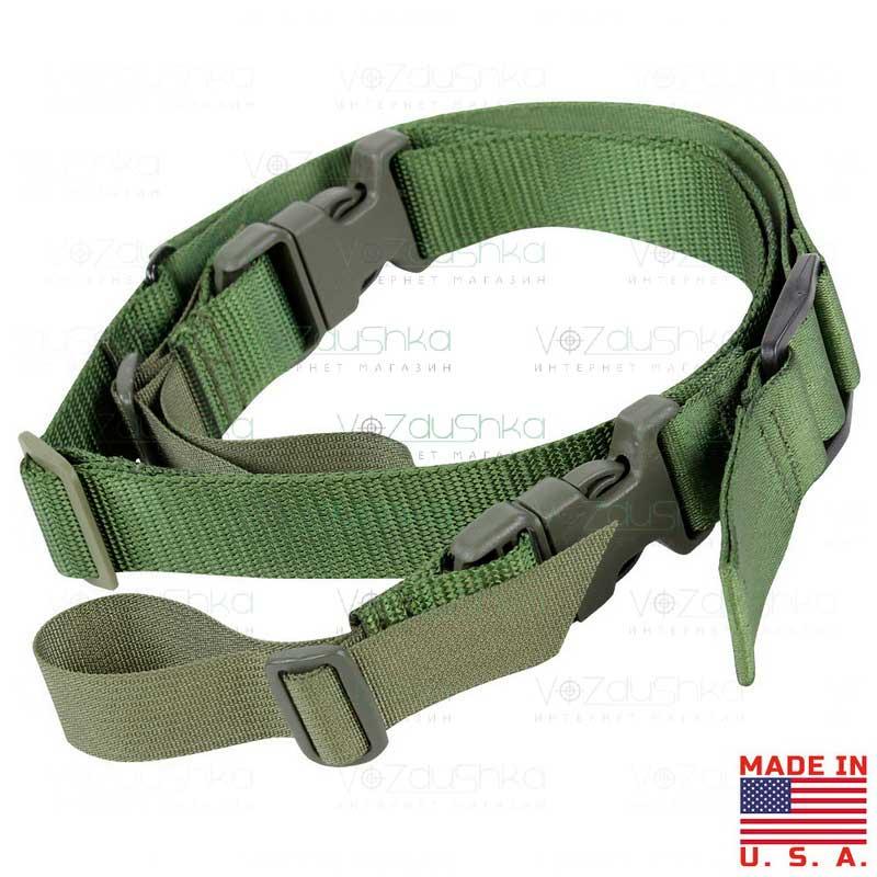 Тактичний рушничний ремінь Condor Speedy 2 point sling Olive