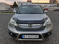 Дефлектор капота на Honda CR-V 2006-2010 . Мухобойка на Honda CR-V