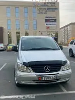 Дефлектор капота на Mercedes Vito II (W639) 2003-2014. Мухобойка Mercedes Vito 2