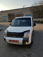 Дефлектор капота на Ford Transit Connect 2002-2013 VIP. Мухобойка на Ford Transit Connect