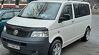 Дефлектор капота на Volkswagen T5 2003-2010. Мухобойка на Volkswagen T5