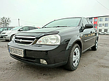 Дефлектор капота Мухобійка Chevrolet Lacetti 2004-2013 седан/універсал VT52, фото 4
