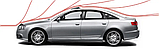 Мухобійка Skoda Fabia II (5J) хетч/унів 2007-2010 AV-Tuning, фото 6