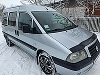 Дефлектор капота на Fiat Scudo I 2004-2007 после ресталинга. Мухобойка на Fiat Scudo