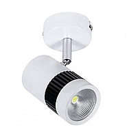 Светодиодный LED светильник спот 7W Sirius белый светодиодный настенно-потолочный Ш TLD 203 white