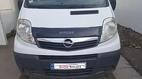 Дефлектор капота на Opel Vivaro 2001-2014 короткая. Мухобойка короткая на Opel Vivaro