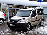 Дефлектор капота на Fiat Doblo I 2004-2010 після ресталінгу. Мухобійка на Fiat Doblo, фото 6