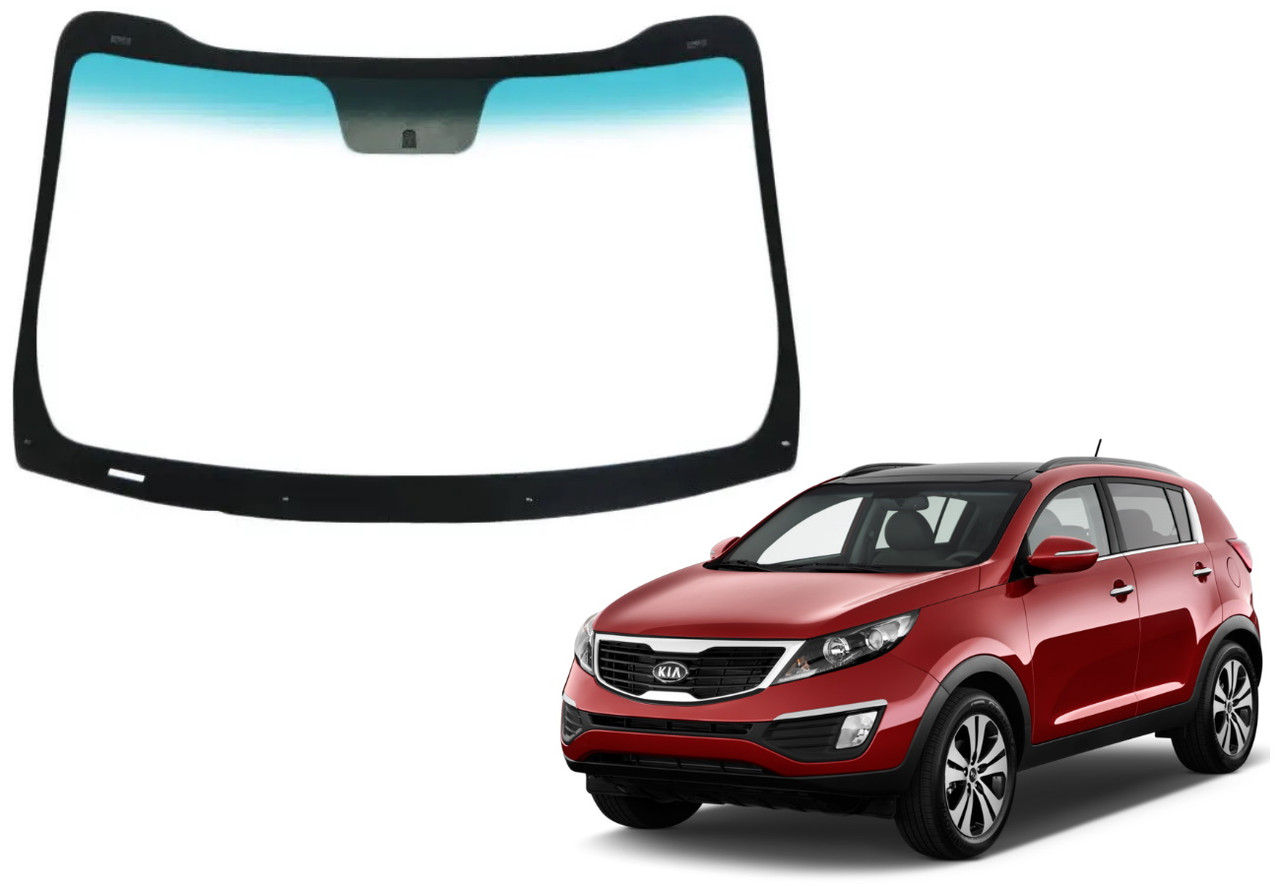 Лобове скло Kia Sportage 2010- 2015 Sekurit, фото 1